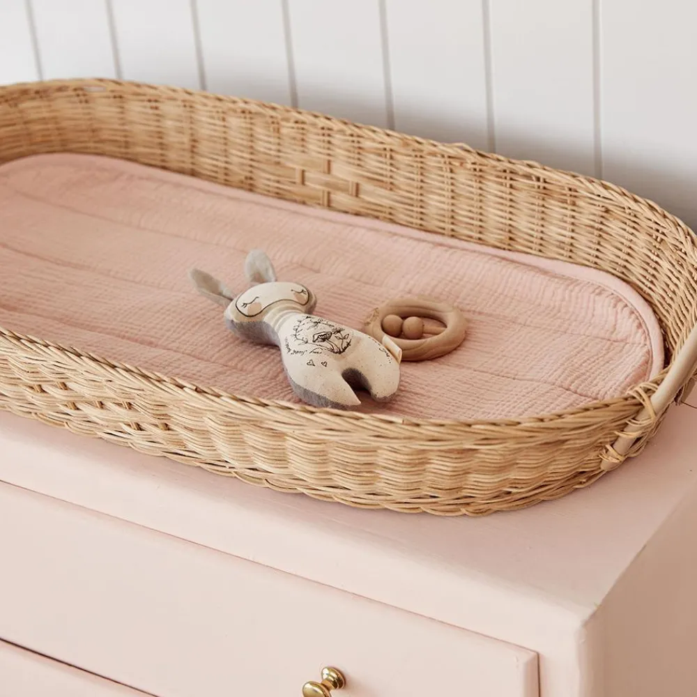 Olli Ella Changing Baskets|Bayu Rattan Changing Basket