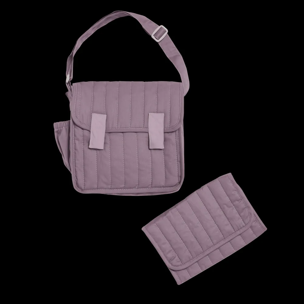 Olli Ella Indoor Play|Doll Accessories|Carrie Convertible Changing Set - Lavender