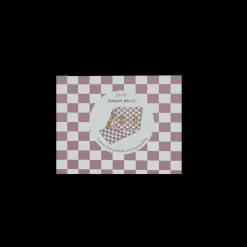Olli Ella Indoor Play|Doll Accessories|Carrie Convertible Changing Set - Plum Check