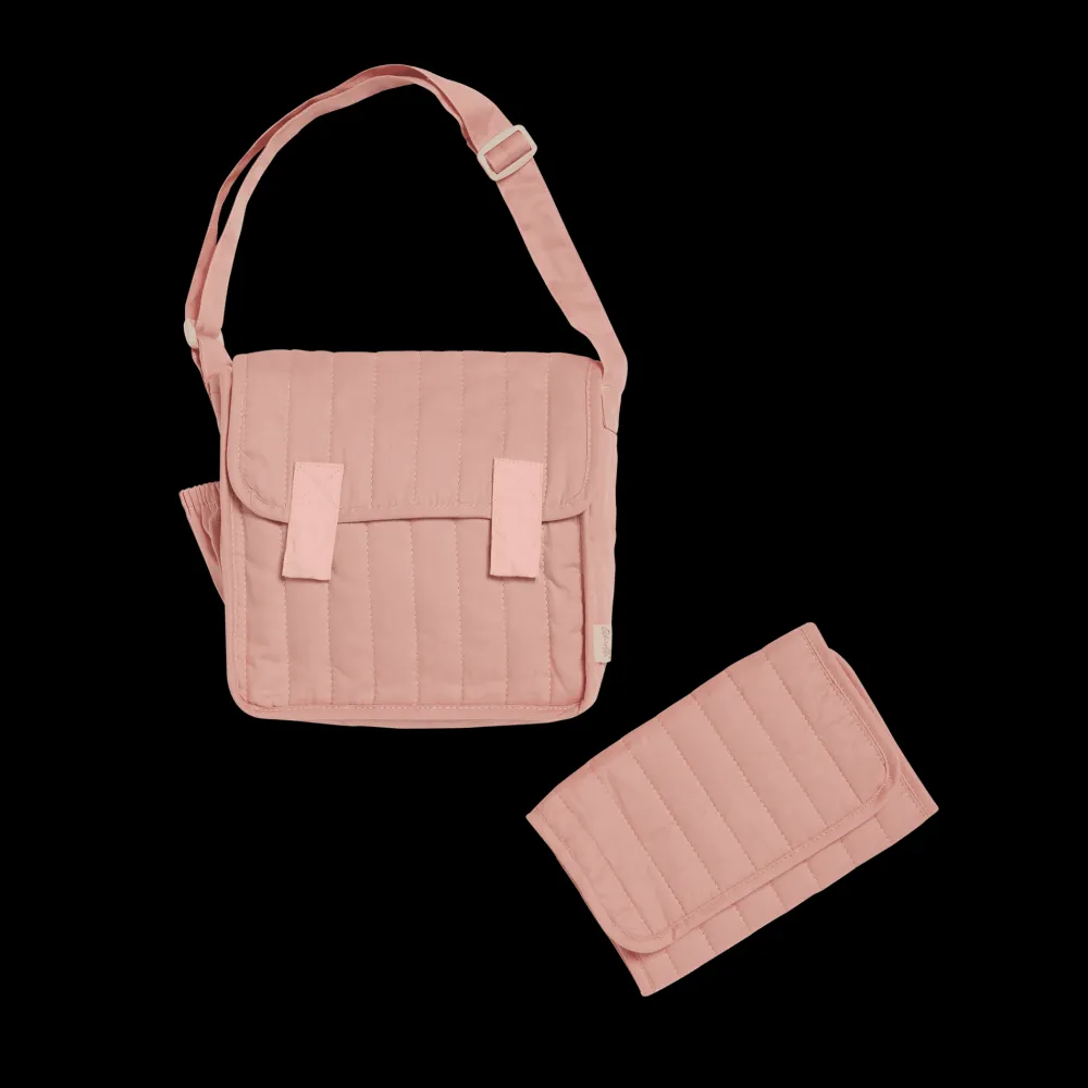 Olli Ella Indoor Play|Doll Accessories|Carrie Convertible Changing Set - Rose