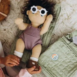 Olli Ella Indoor Play|Doll Accessories|Carrie Convertible Changing Set - Sage