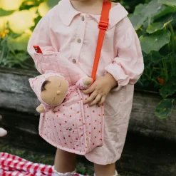 Olli Ella Indoor Play|Doll Accessories|Carrie Convertible Changing Set - Strawberry