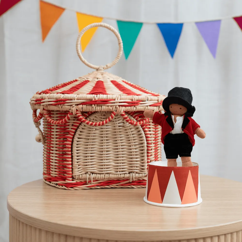 Olli Ella Indoor Play|For Storage|Circus Tent - Basket