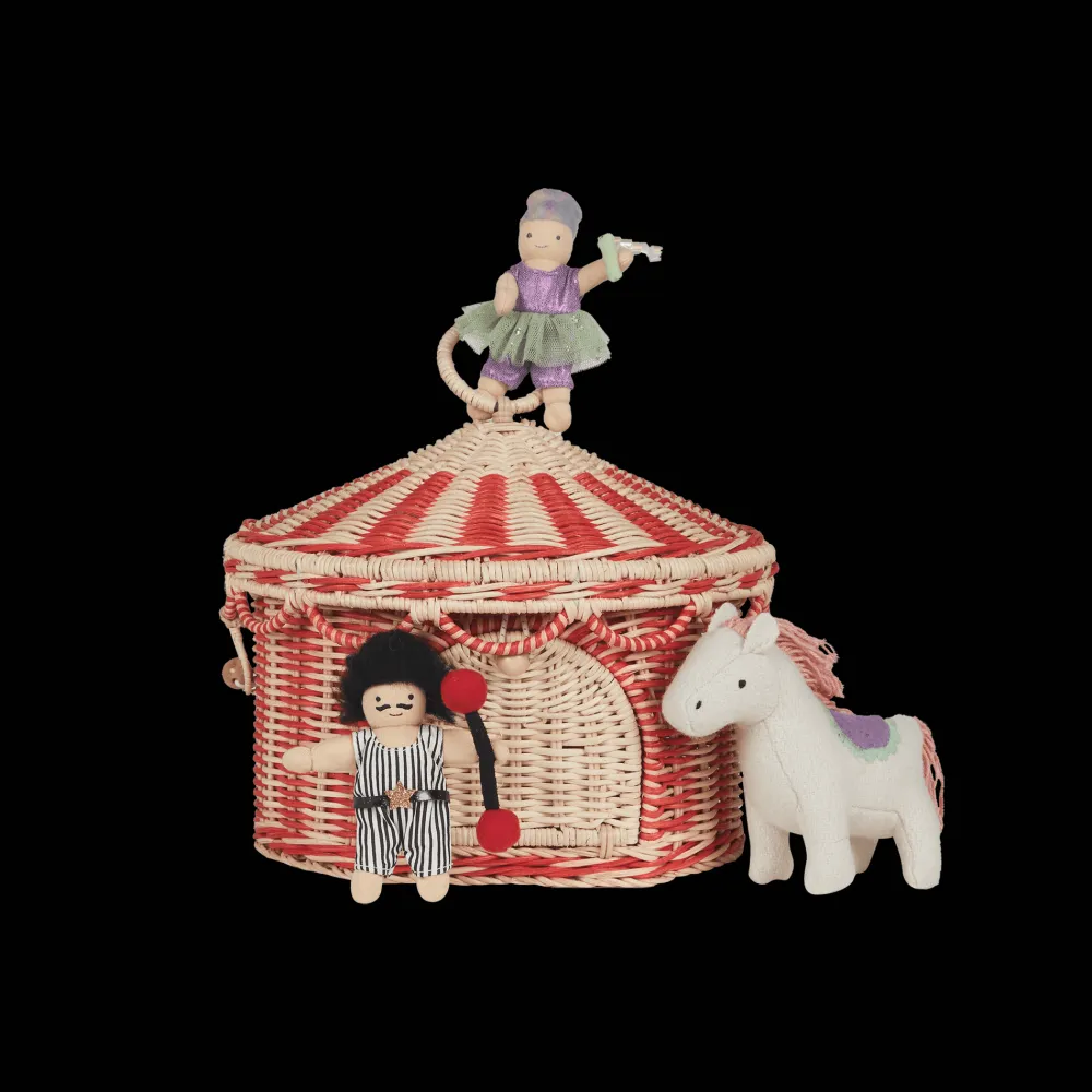 Olli Ella Indoor Play|For Storage|Circus Tent - Basket
