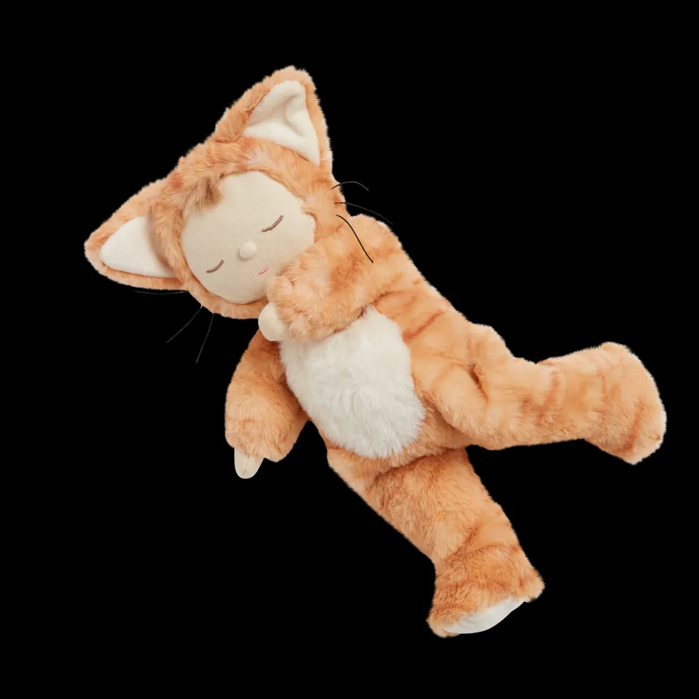 Olli Ella Indoor Play|Soft Toys - Newborns|Cozy Dinkums - Tabby Cat - Jinx