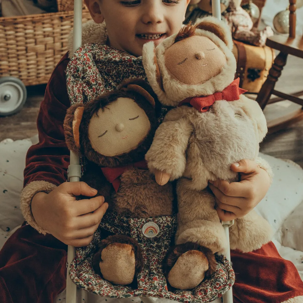 Olli Ella Indoor Play|Soft Toys - Newborns|Cozy Dinkums - Teddy - Crumble