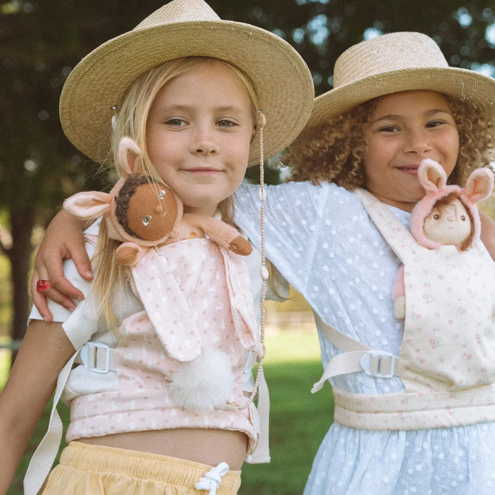 Olli Ella Indoor Play|Doll Accessories|Dinkum Dolls Cottontail Carrier - Lapin