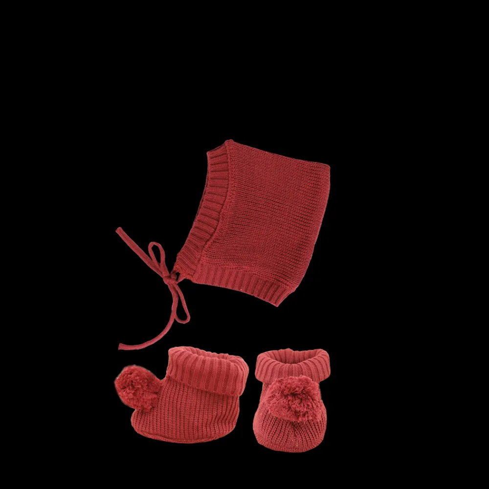 Olli Ella Indoor Play|Doll Accessories|Dinkum Dolls Knit Set - Plum