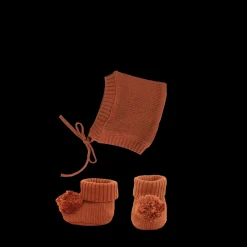 Olli Ella Indoor Play|Doll Accessories|Dinkum Dolls Knit Set - Umber