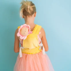 Olli Ella Indoor Play|Doll Accessories|Dinkum Dolls Petal Carrier - Buttercup