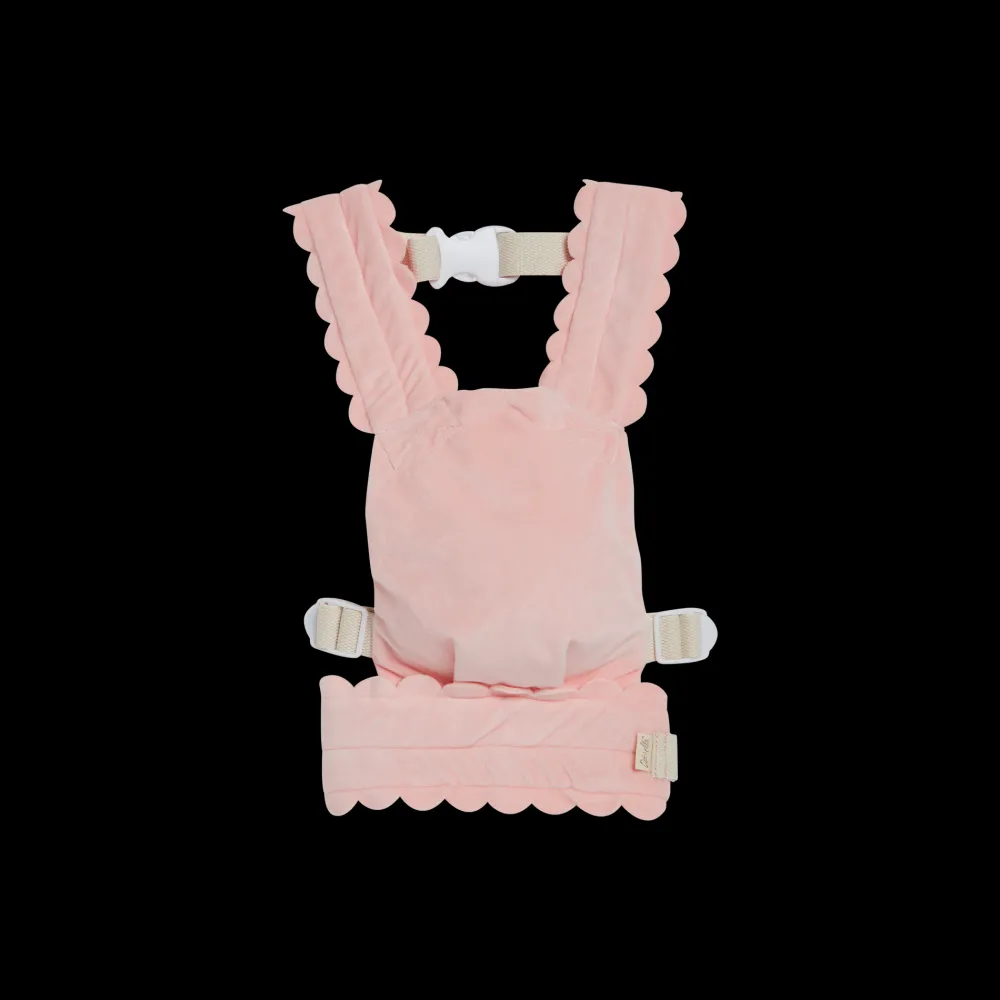 Olli Ella Doll Accessories|Indoor Play|Dinkum Dolls Petal Carrier - Fuchsia