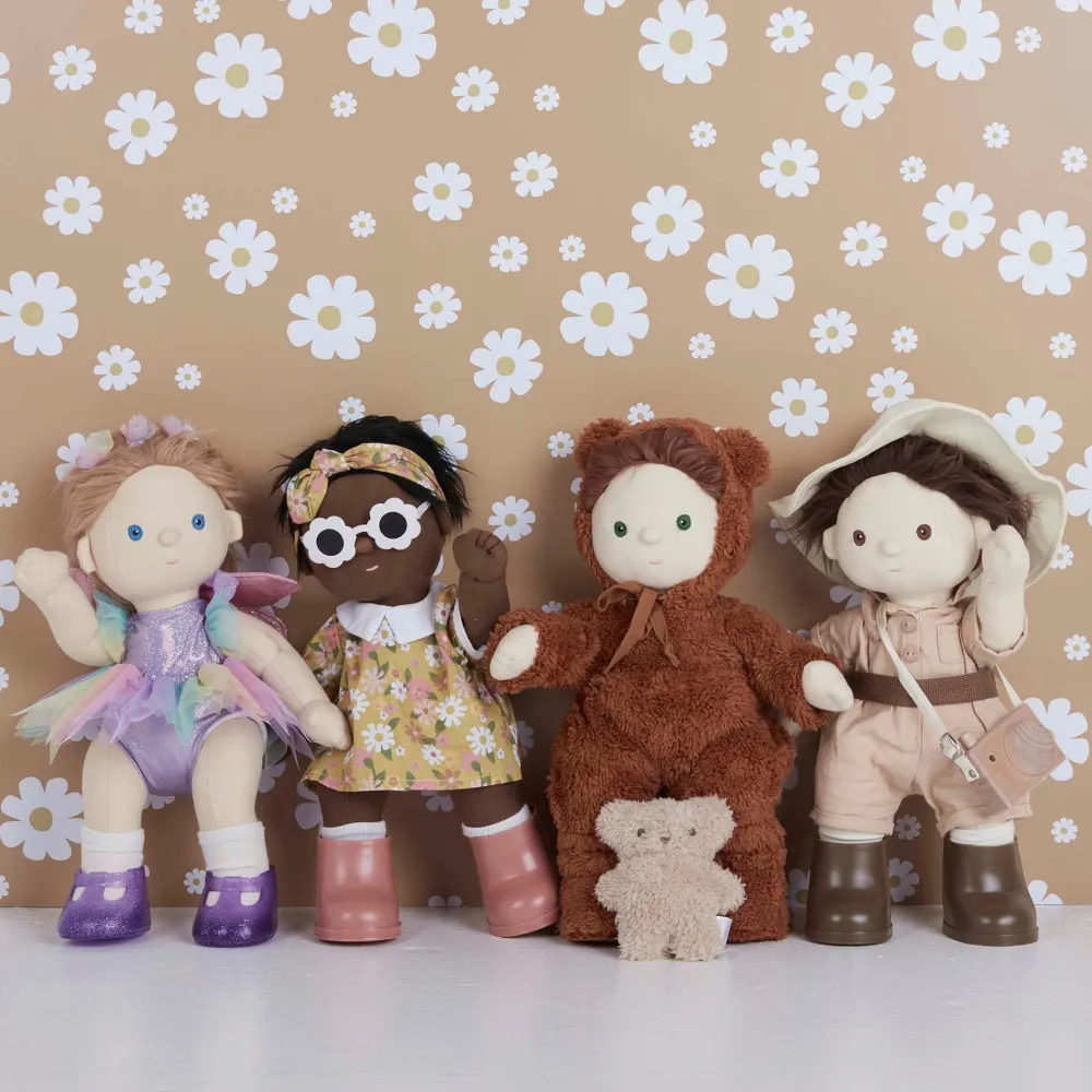 Olli Ella Indoor Play|Doll Accessories|Dinkum Dolls Pretend Pack - Teddy
