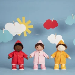 Olli Ella Indoor Play|Doll Accessories|Dinkum Dolls Rainy Play Set - Red