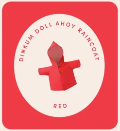 Olli Ella Indoor Play|Doll Accessories|Dinkum Dolls Rainy Play Set - Red