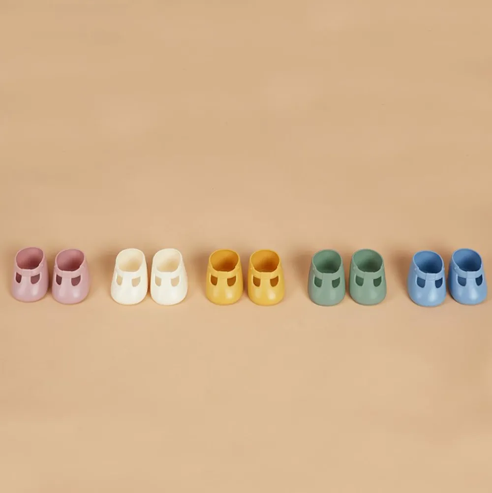 Olli Ella Indoor Play|Doll Accessories|Dinkum Dolls Shoes - Basil Green