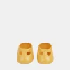 Olli Ella Indoor Play|Doll Accessories|Dinkum Dolls Shoes - Corn Yellow