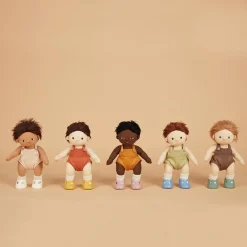 Olli Ella Indoor Play|Doll Accessories|Dinkum Dolls Shoes - Cream