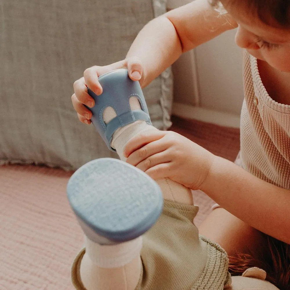Olli Ella Indoor Play|Doll Accessories|Dinkum Dolls Shoes - Heron Blue
