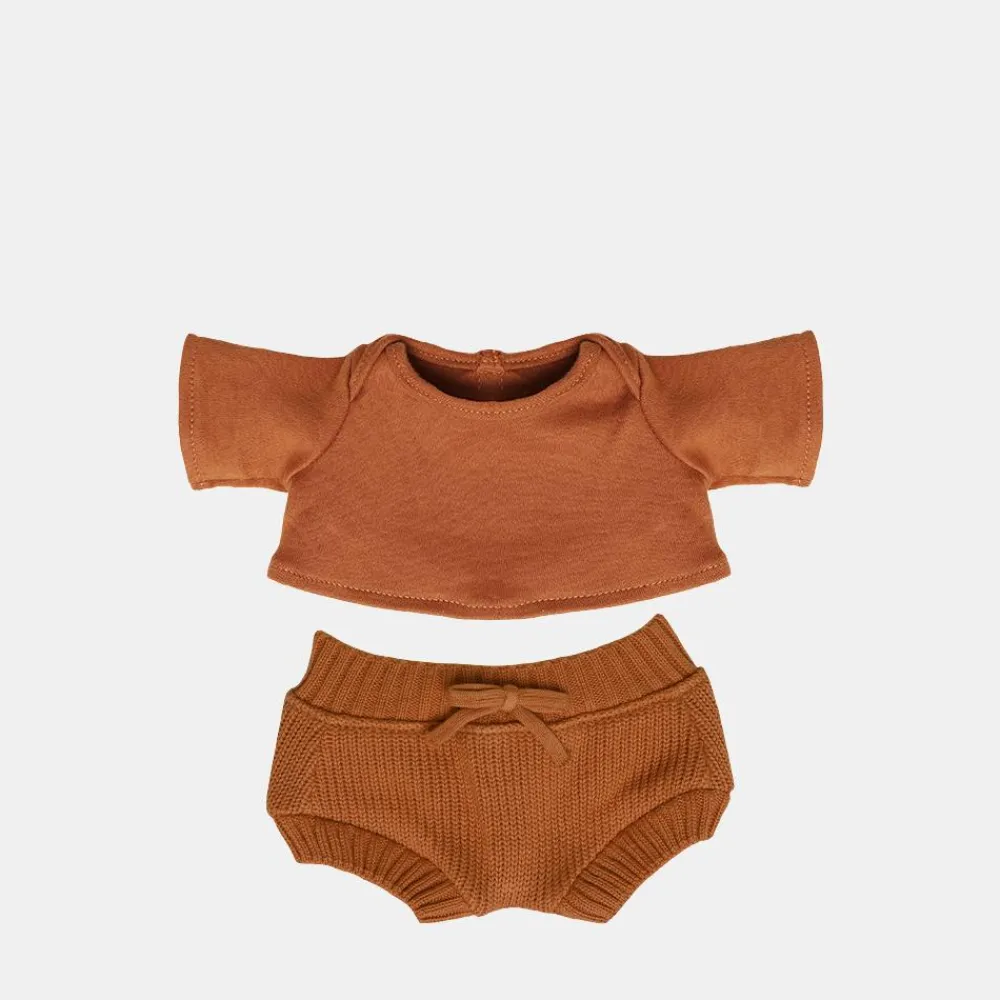 Olli Ella Indoor Play|Doll Accessories|Dinkum Dolls Snuggly Set - Toffee