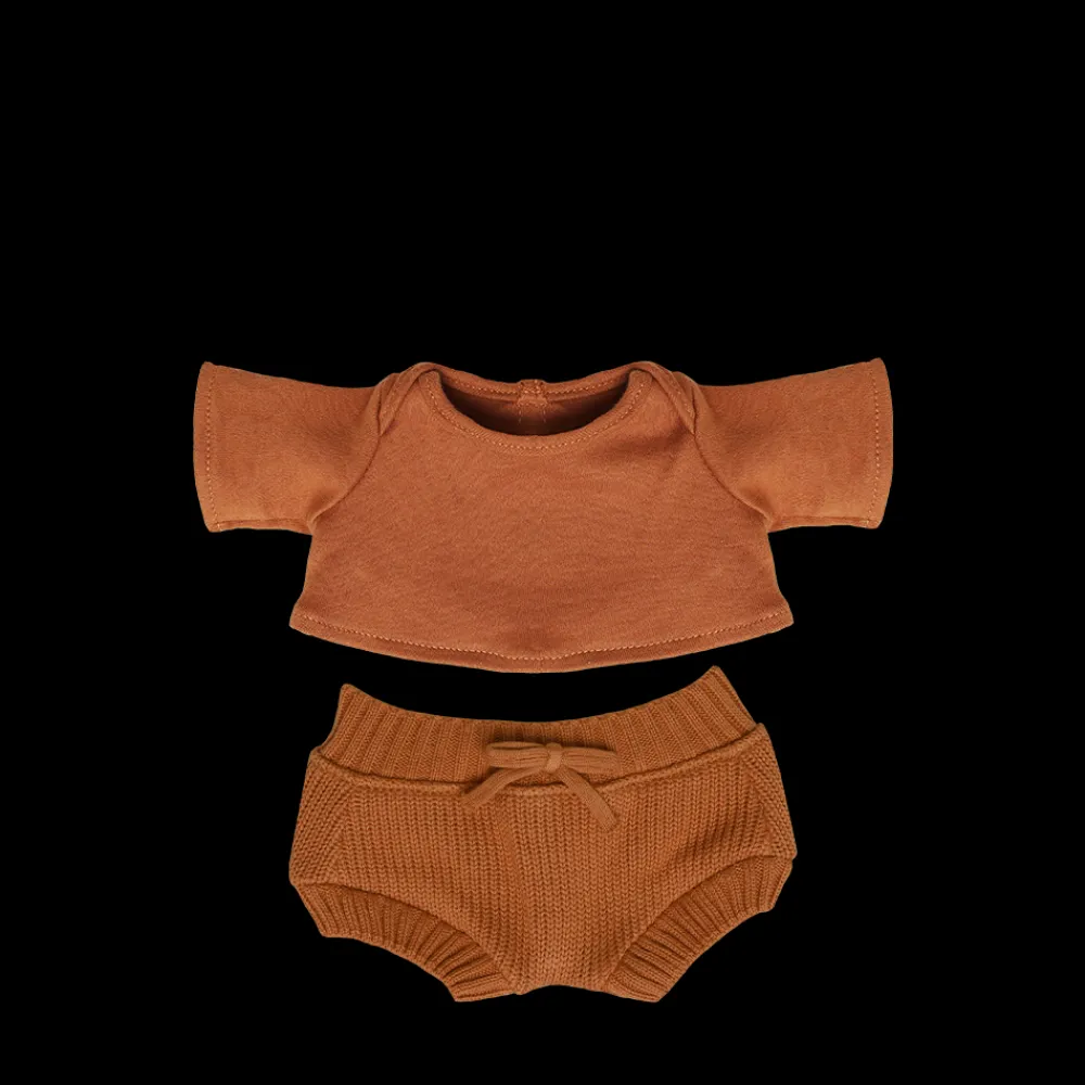 Olli Ella Indoor Play|Doll Accessories|Dinkum Dolls Snuggly Set - Toffee