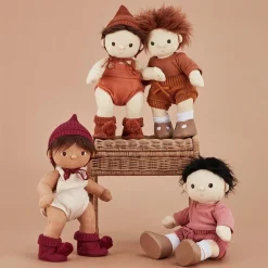 Olli Ella Doll Accessories|Dinkum Dolls Snuggly Set - Berry