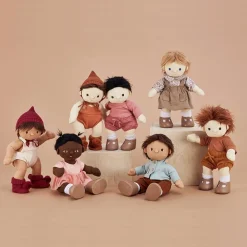 Olli Ella Doll Accessories|Dinkum Dolls Snuggly Set - Berry