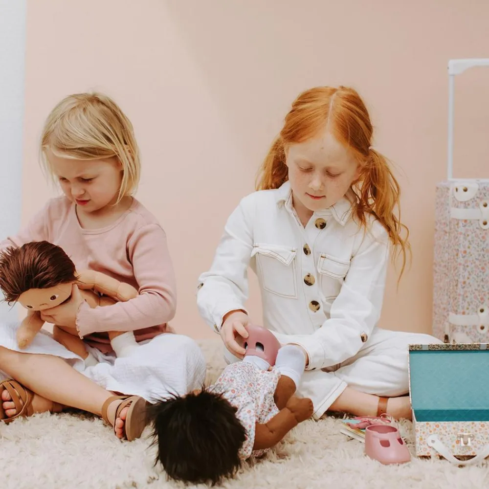 Olli Ella Indoor Play|Doll Accessories|Dinkum Dolls Travel Togs - Blush
