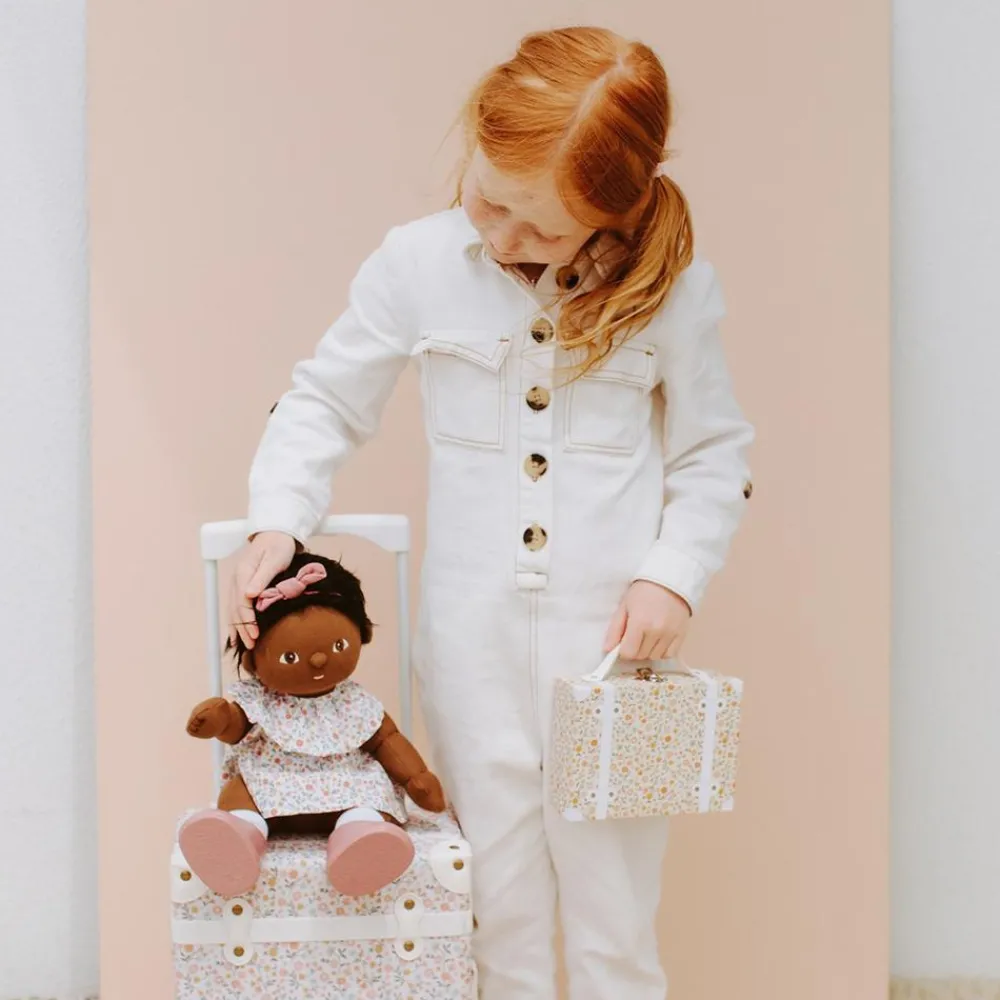 Olli Ella Indoor Play|Doll Accessories|Dinkum Dolls Travel Togs - Prairie Floral