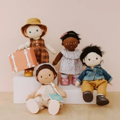 Olli Ella Indoor Play|Doll Accessories|Dinkum Dolls Travel Togs - Prairie Floral
