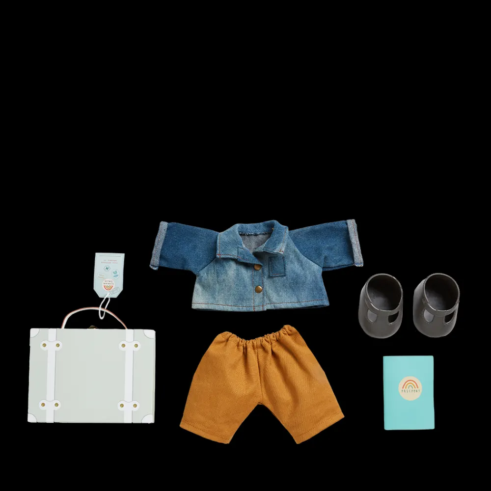 Olli Ella Indoor Play|Doll Accessories|Dinkum Dolls Travel Togs - Sage