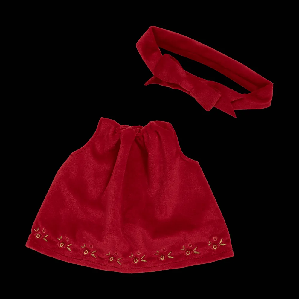 Olli Ella Indoor Play|Doll Accessories|Dinkum Dolls Una Dress Set - Holiday