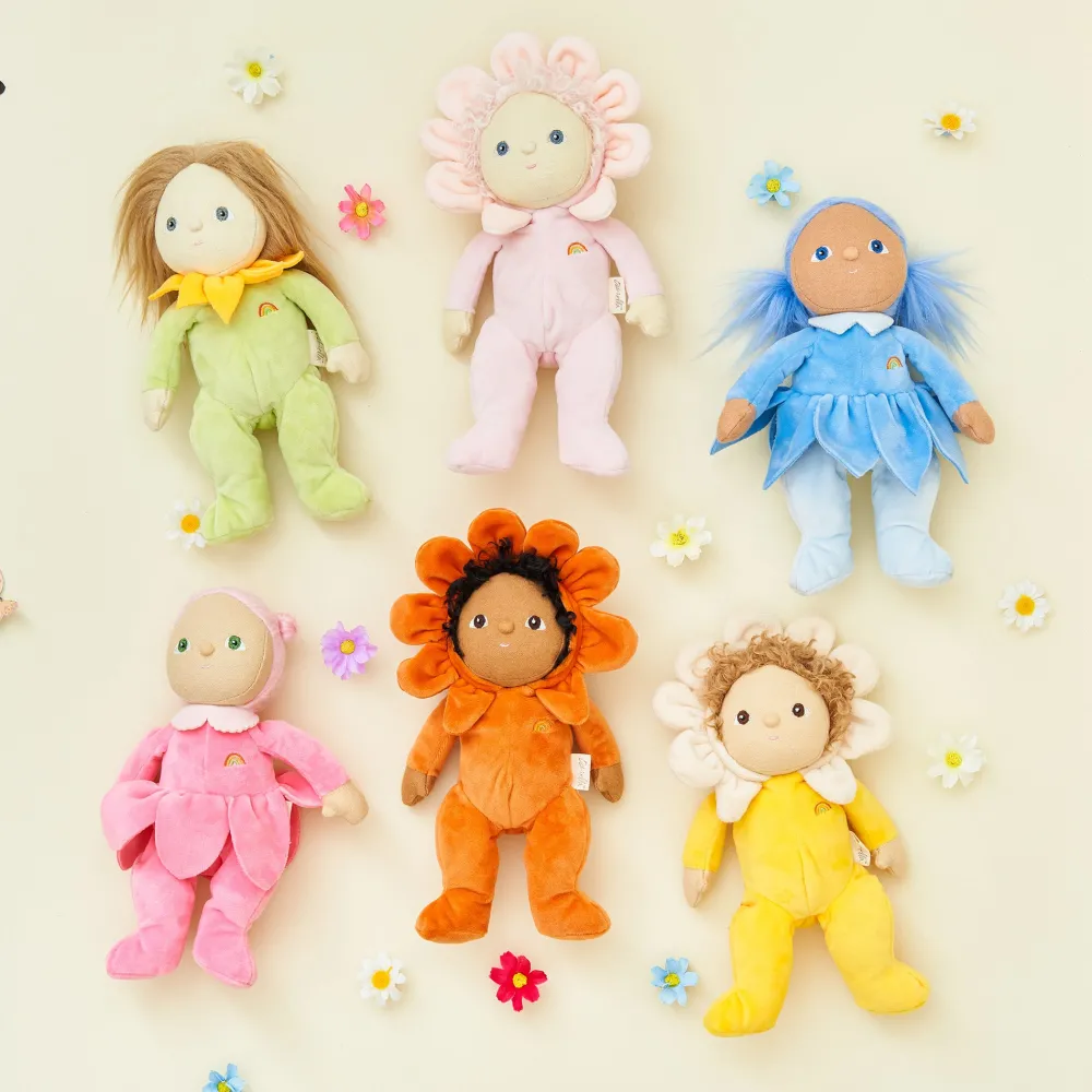 Olli Ella Indoor Play|Soft Toys|Dinky Dinkums Blossom Buds - Lily