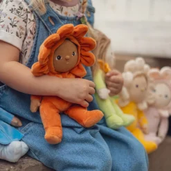 Olli Ella Indoor Play|Soft Toys|Dinky Dinkums Blossom Buds - Poppy