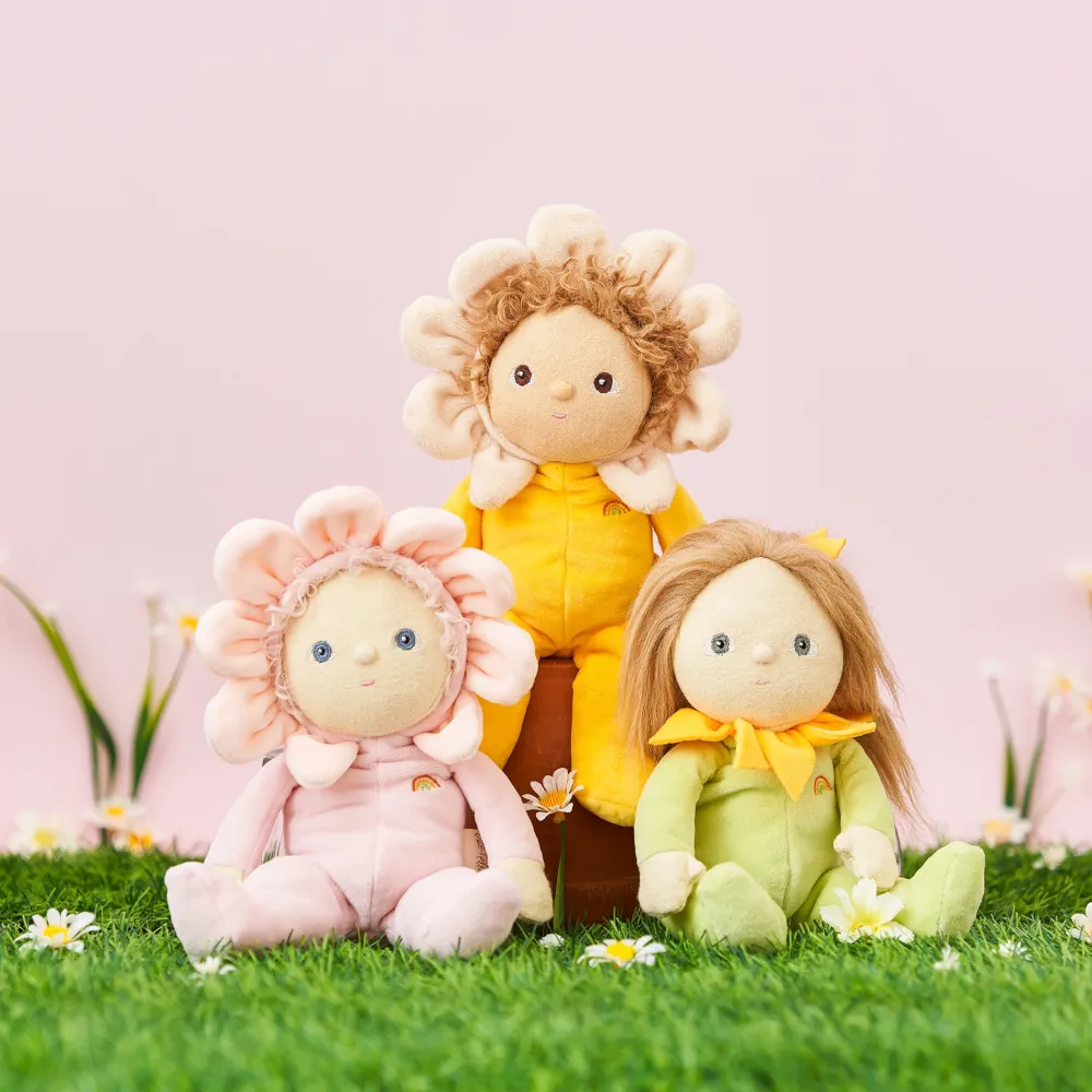 Olli Ella Indoor Play|Soft Toys|Dinky Dinkums Blossom Buds - Daisy