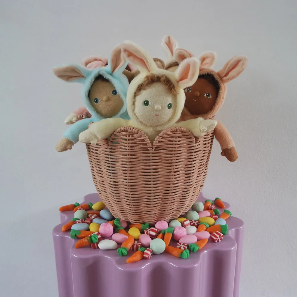 Olli Ella Indoor Play|Soft Toys|Dinky Dinkums Fluffle Family - Babbit Bunny