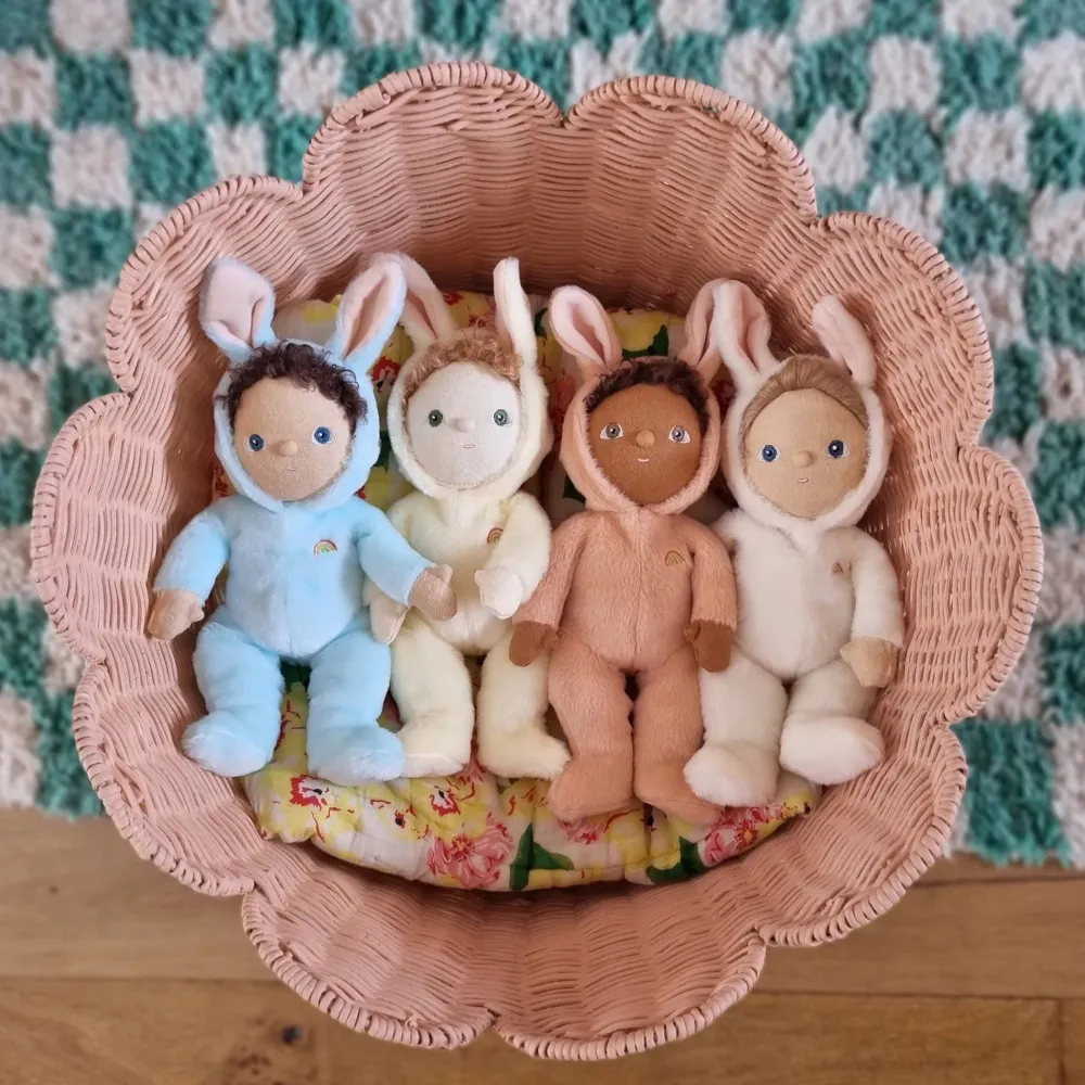 Olli Ella Soft Toys|Dinky Dinkums Fluffle Family - Basil Bunny