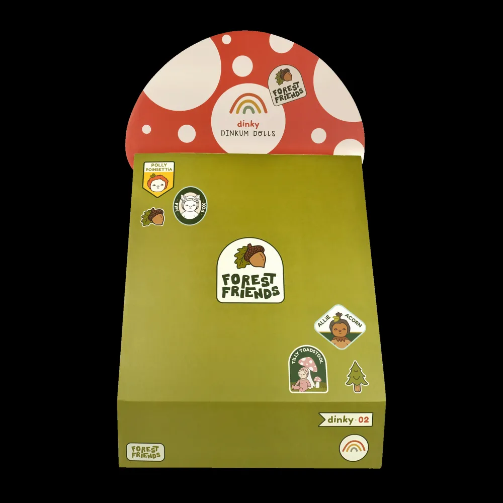 Olli Ella Soft Toys|Small World Play|Dinky Dinkums Forest Friends - Multi Pack