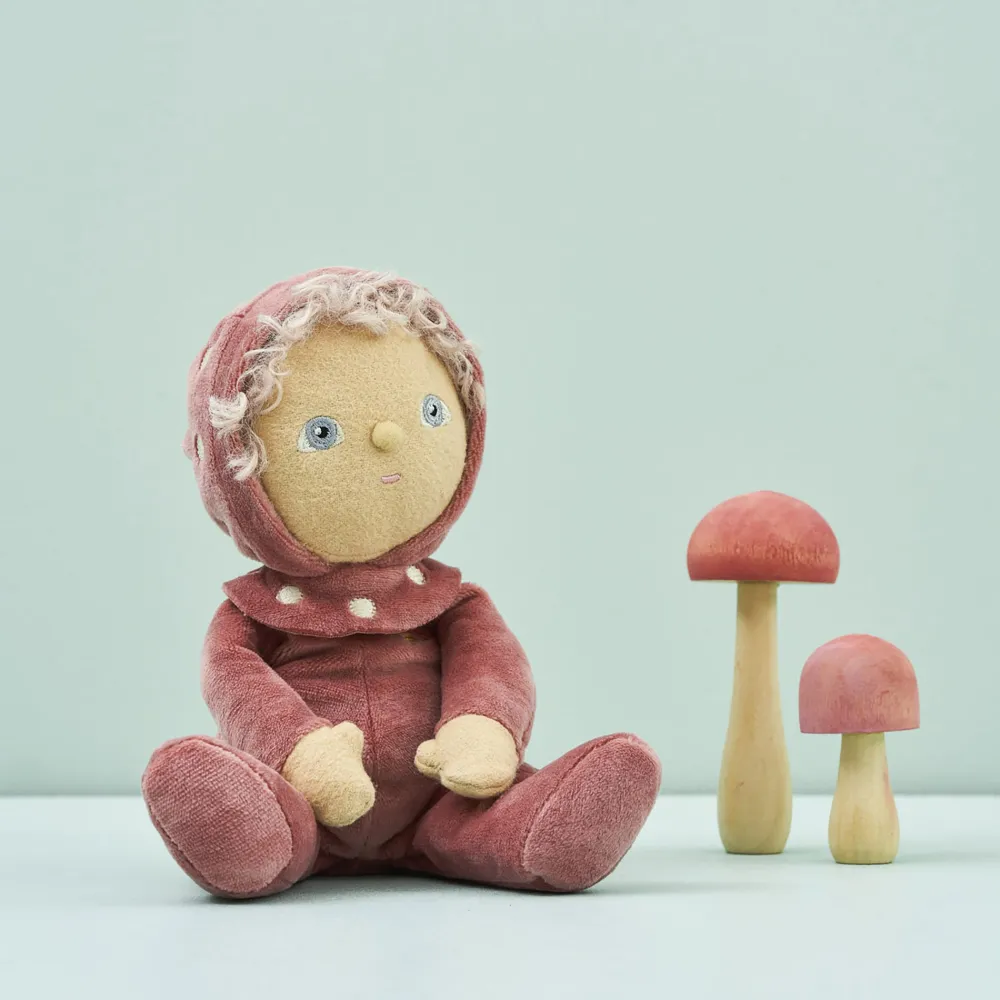 Olli Ella Indoor Play|Soft Toys|Dinky Dinkums Forest Friends - Tilly Toadstool