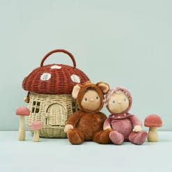 Olli Ella Indoor Play|Soft Toys|Dinky Dinkums Forest Friends - Tilly Toadstool