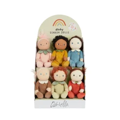 Olli Ella Soft Toys|Small World Play|Dinky Dinkums Fruity Cuties - Multi Pack