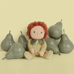 Olli Ella Soft Toys|Small World Play|Dinky Dinkums Fruity Cuties - Patty Pear
