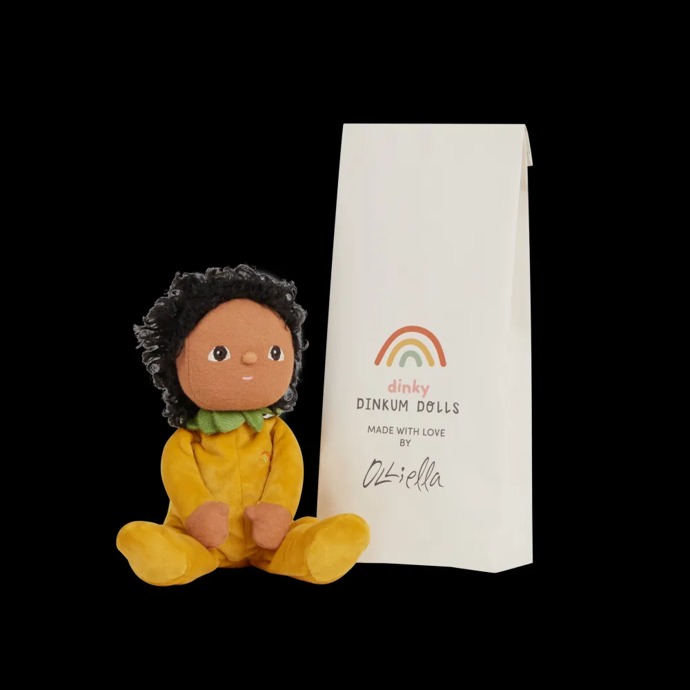 Olli Ella Soft Toys|Dinky Dinkums|Dinky Dinkums Fruity Cuties - Pippa Pineapple