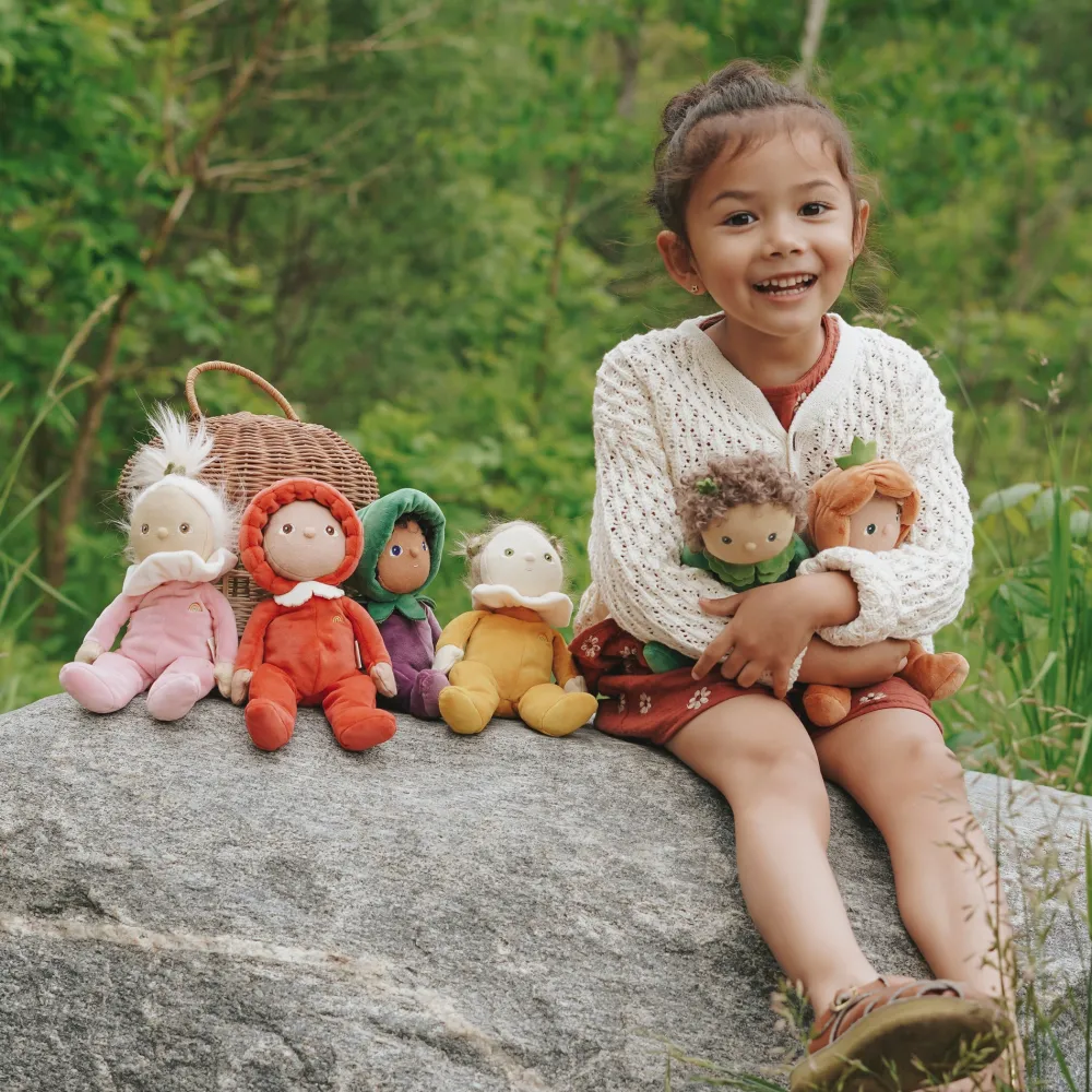 Olli Ella Soft Toys|Small World Play|Dinky Dinkums Happy Harvest - Multi Pack