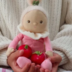 Olli Ella Small World Play|Soft Toys|Dinky Dinkums Happy Harvest - Roxy Radish