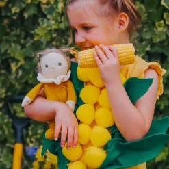 Olli Ella Soft Toys|Small World Play|Dinky Dinkums Happy Harvest - Cora Corn