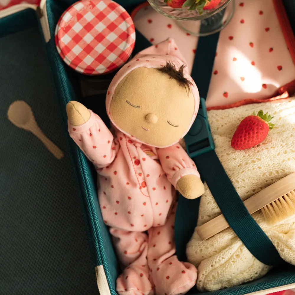 Olli Ella Indoor Play|Soft Toys - Newborns|Dozy Dinkums - Strawberry