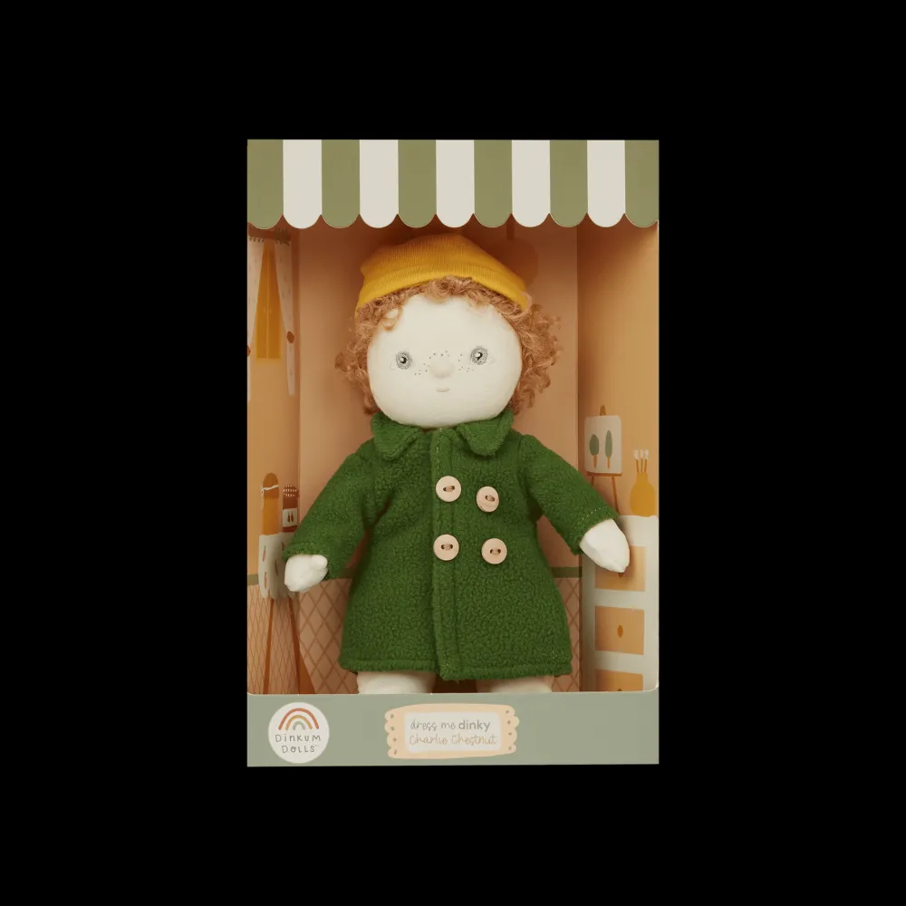 Olli Ella Dress Me Dinkys & New|Soft Toys|Dress Me Dinky - Charlie Chestnut