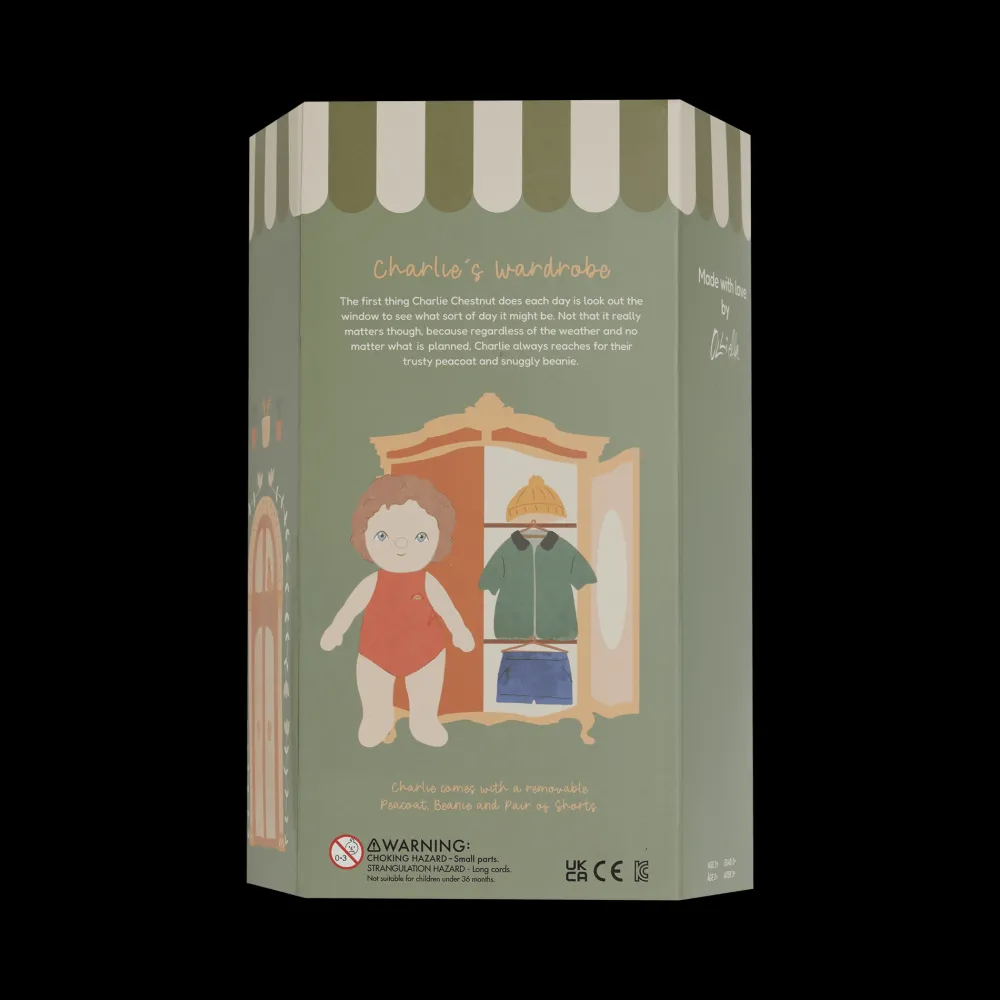 Olli Ella Dress Me Dinkys & New|Soft Toys|Dress Me Dinky - Charlie Chestnut