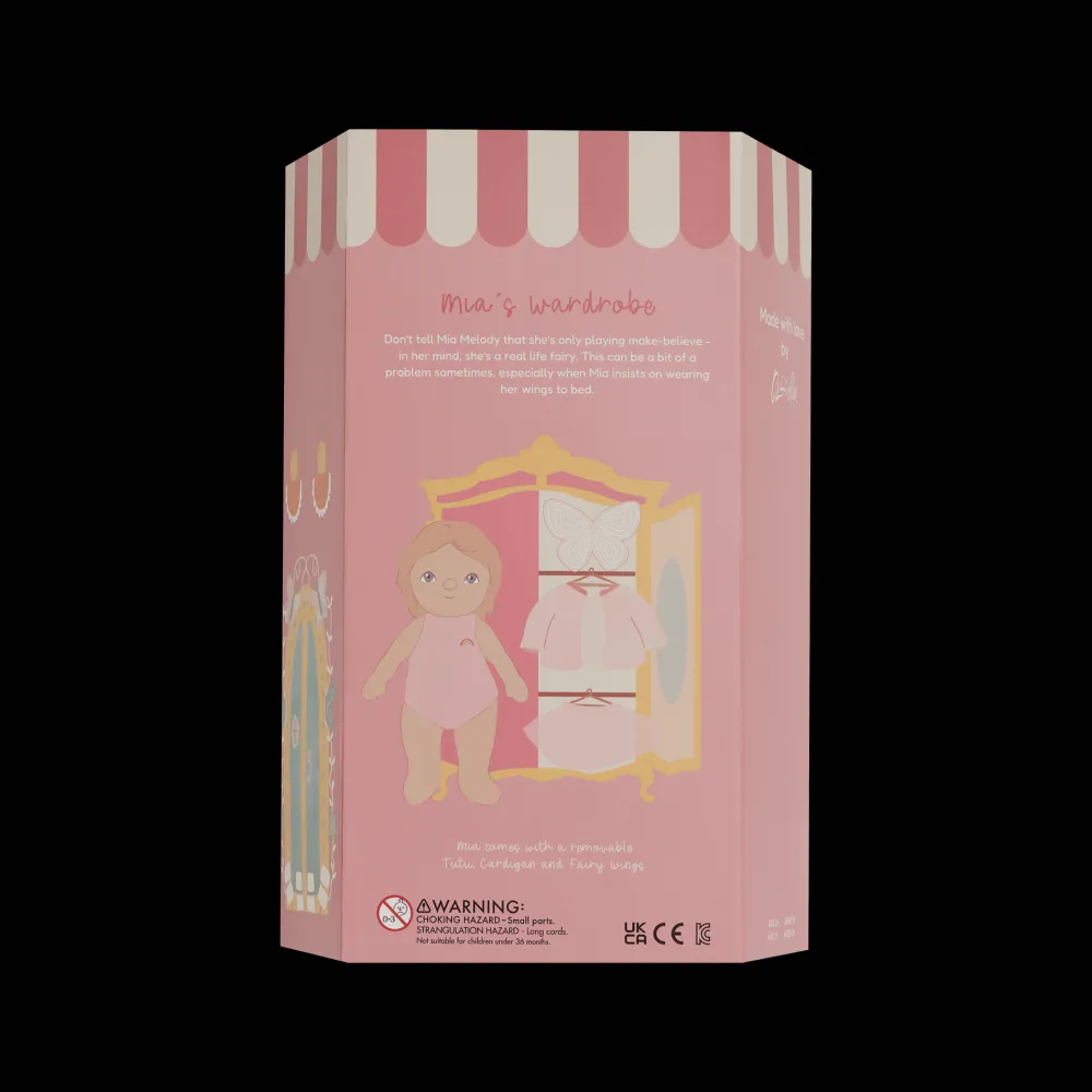 Olli Ella Soft Toys|Small World Play|Dress Me Dinky - Mia Melody