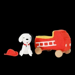 Olli Ella Indoor Play|Small World Play|Holdie Dog-Go - Chief - Red